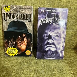 WWE Undertaker VHS Collection - Black and Purple